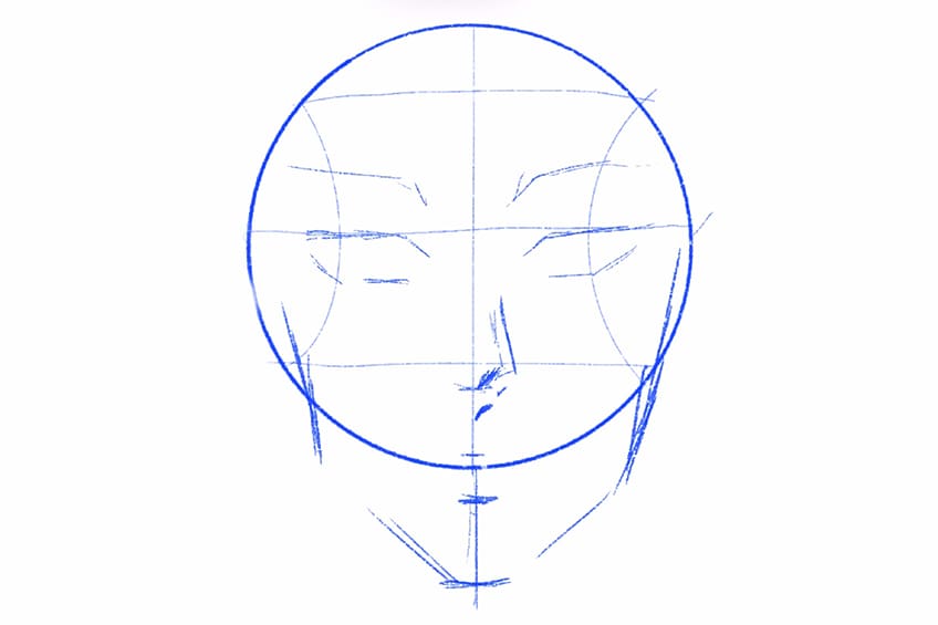 how to draw anime faces 18