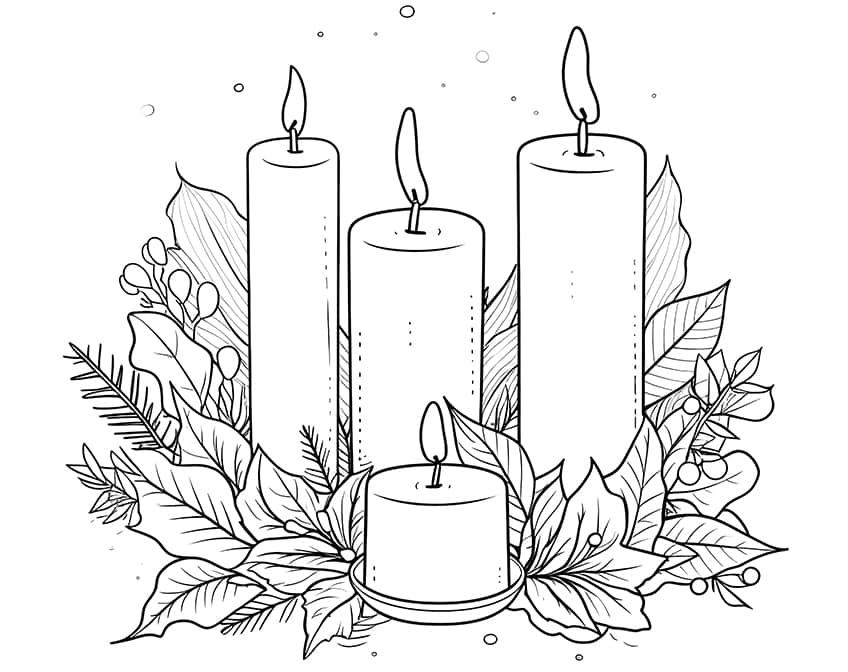 christmas coloring page 16