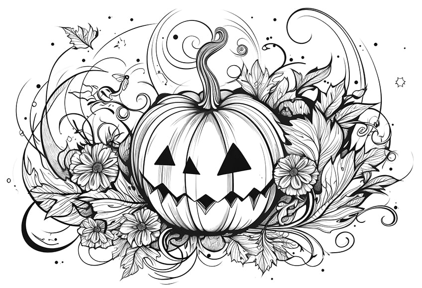 halloween coloring page 01