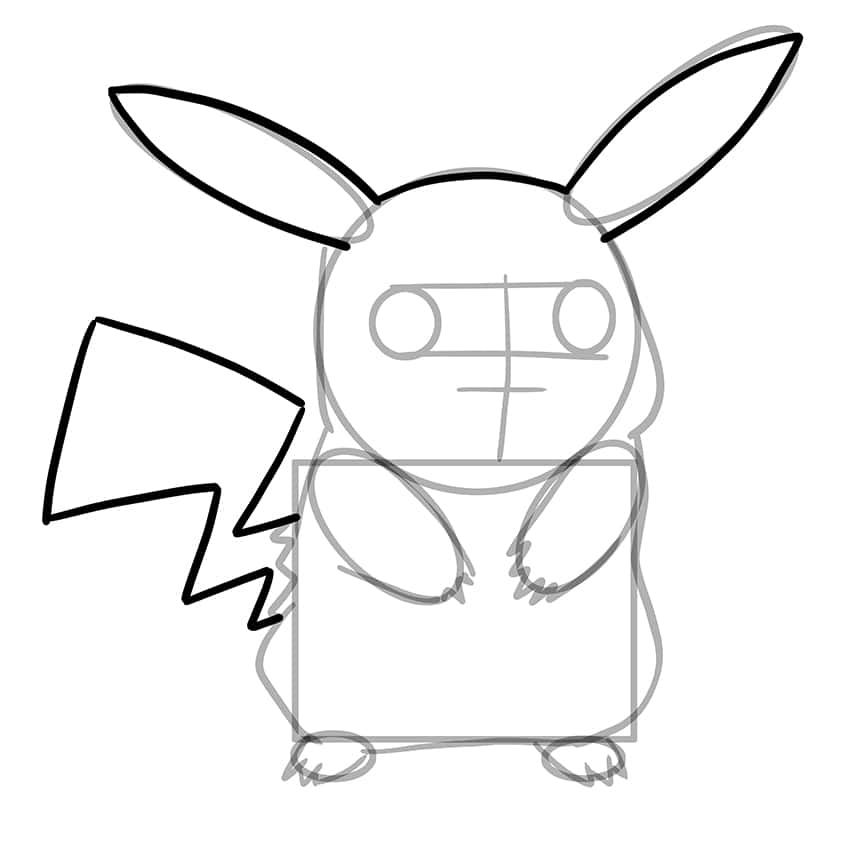 How To Draw Pokemon Pikachu in Colour - Easy VideoTutorial 7 min-saigonsouth.com.vn