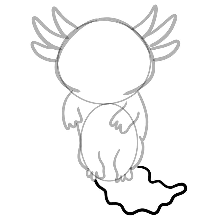 axolotl drawing 07