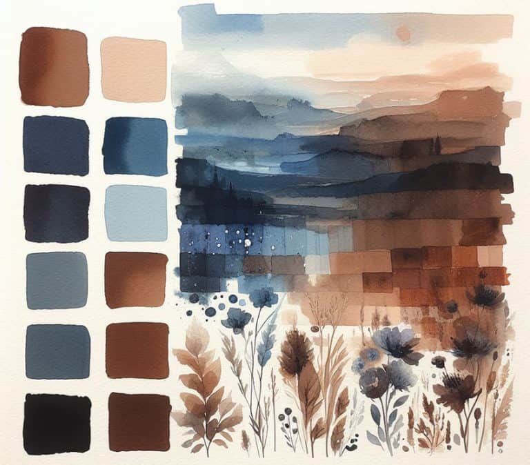 What Color Does Blue and Brown Make? All You Need to Know