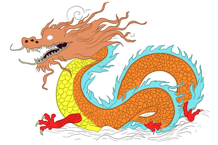chinese dragon drawing 13