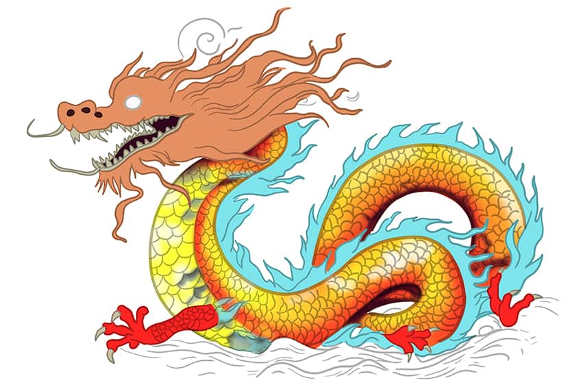 chinese dragon drawing 14
