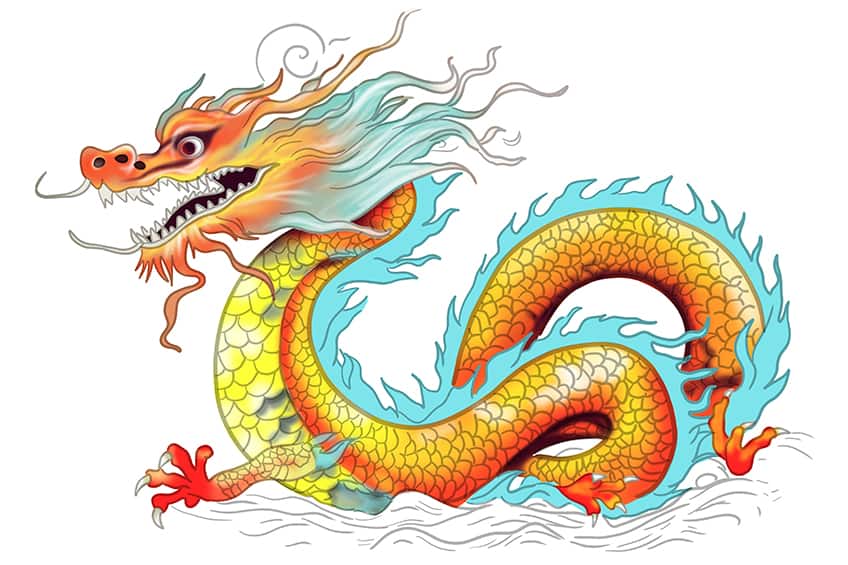 chinese dragon drawing 16