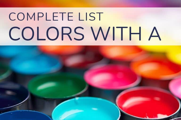 Colors that Start with A – Astonishing Array of Colors