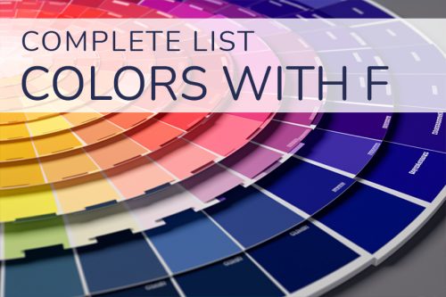 Colors that Start with F - From Facebook Blue to Fuchsia