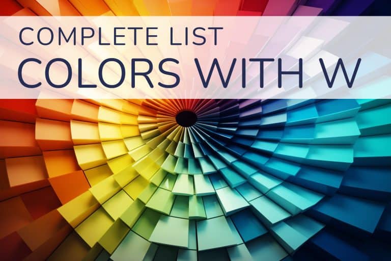 Colors that Start with W – Including All Codes