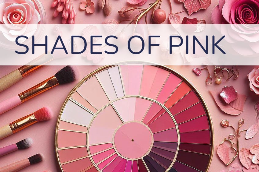shades of pink