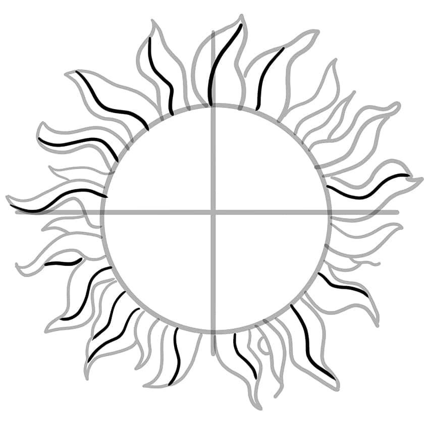sun drawing 04