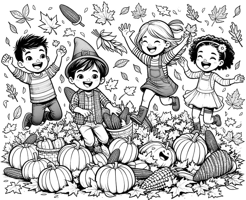 thanksgiving coloring page 07