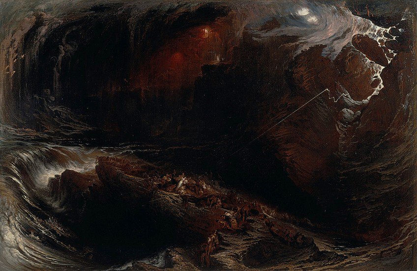 Context of The Great Day of His Wrath by John Martin