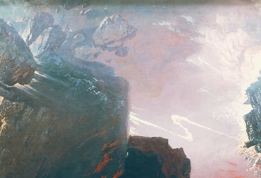 Line in The Great Day of His Wrath Painting