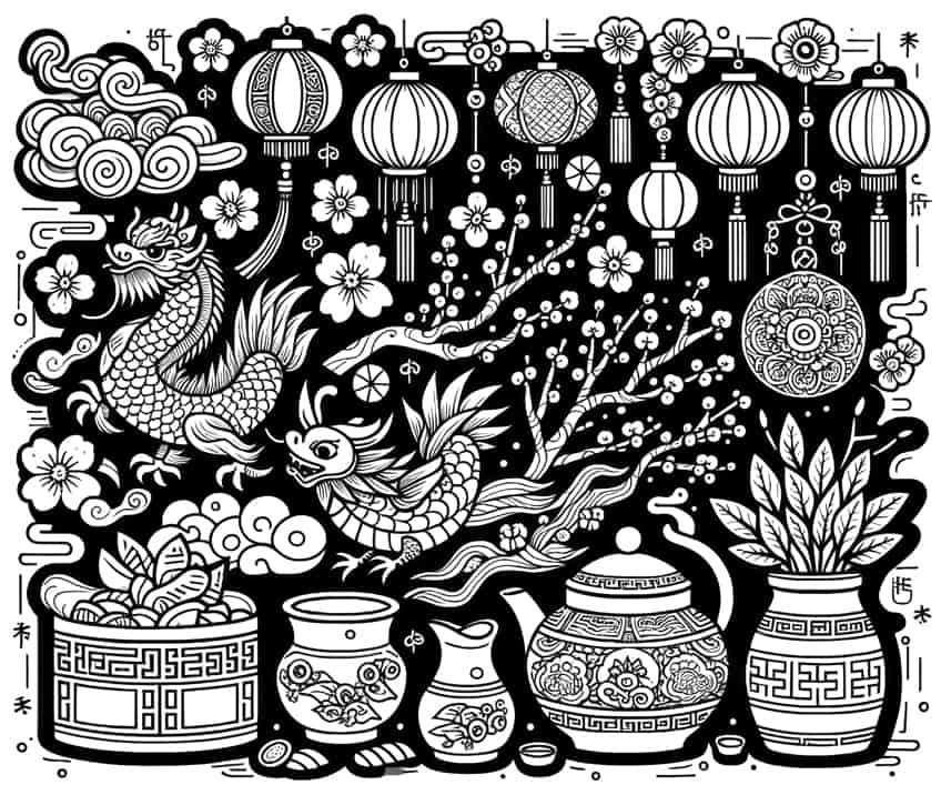 chinese new year coloring page 03