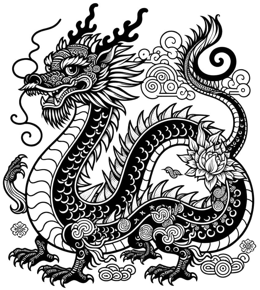 chinese new year coloring page 05