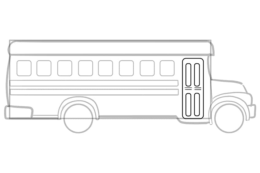 school bus drawing 06