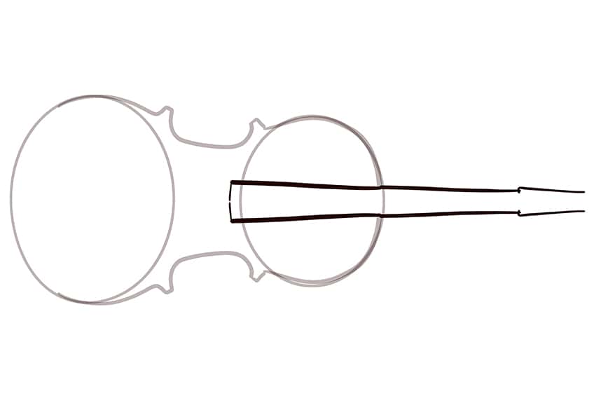 violin drawing 03