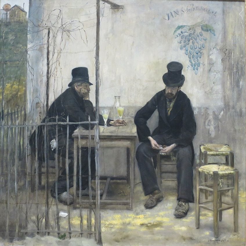 The Absinthe Drinker by Édouard Manet Impact