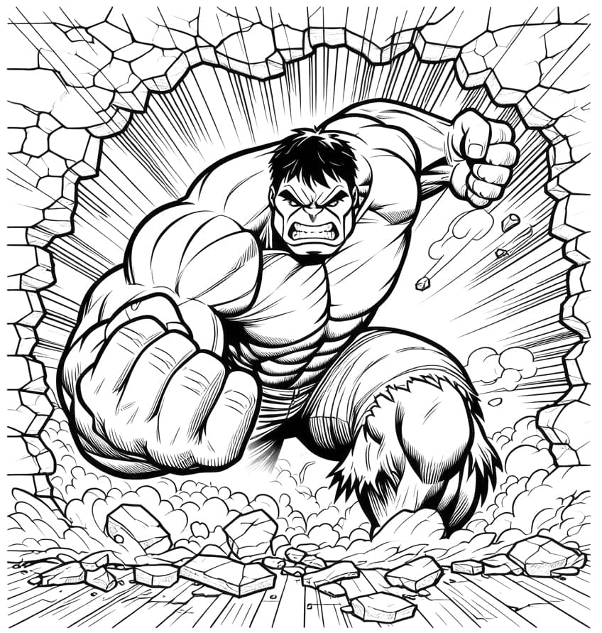avengers coloring page 13