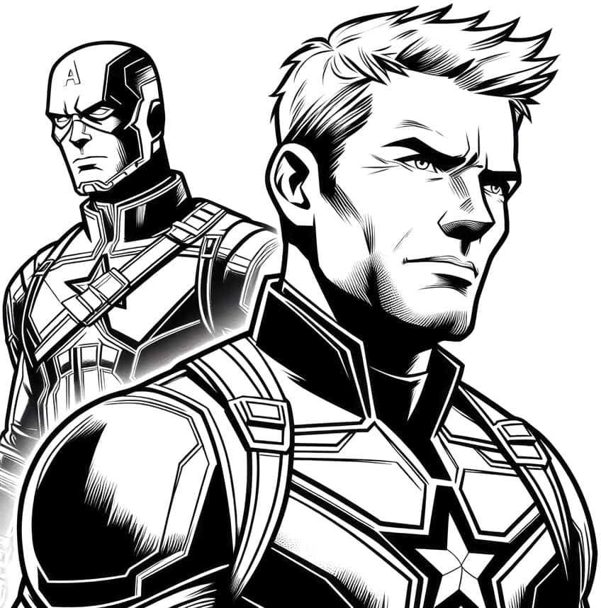 avengers coloring page 34
