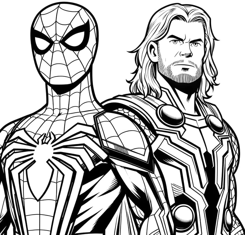 avengers coloring page 45