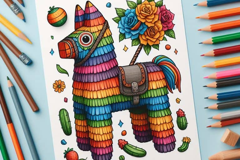 Cinco de Mayo Coloring Pages – 40 Festive Coloring Sheets