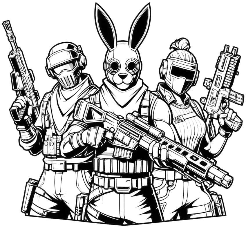 fortnite coloring page 01