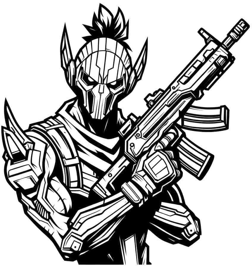 fortnite coloring page 12