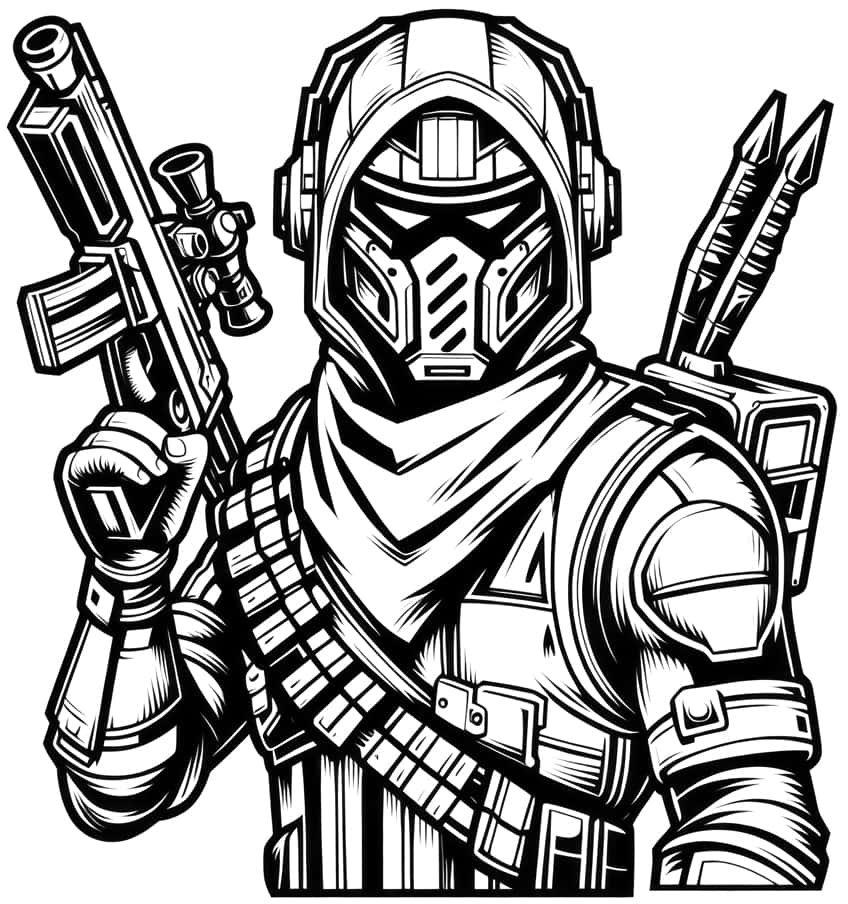 fortnite coloring page 14