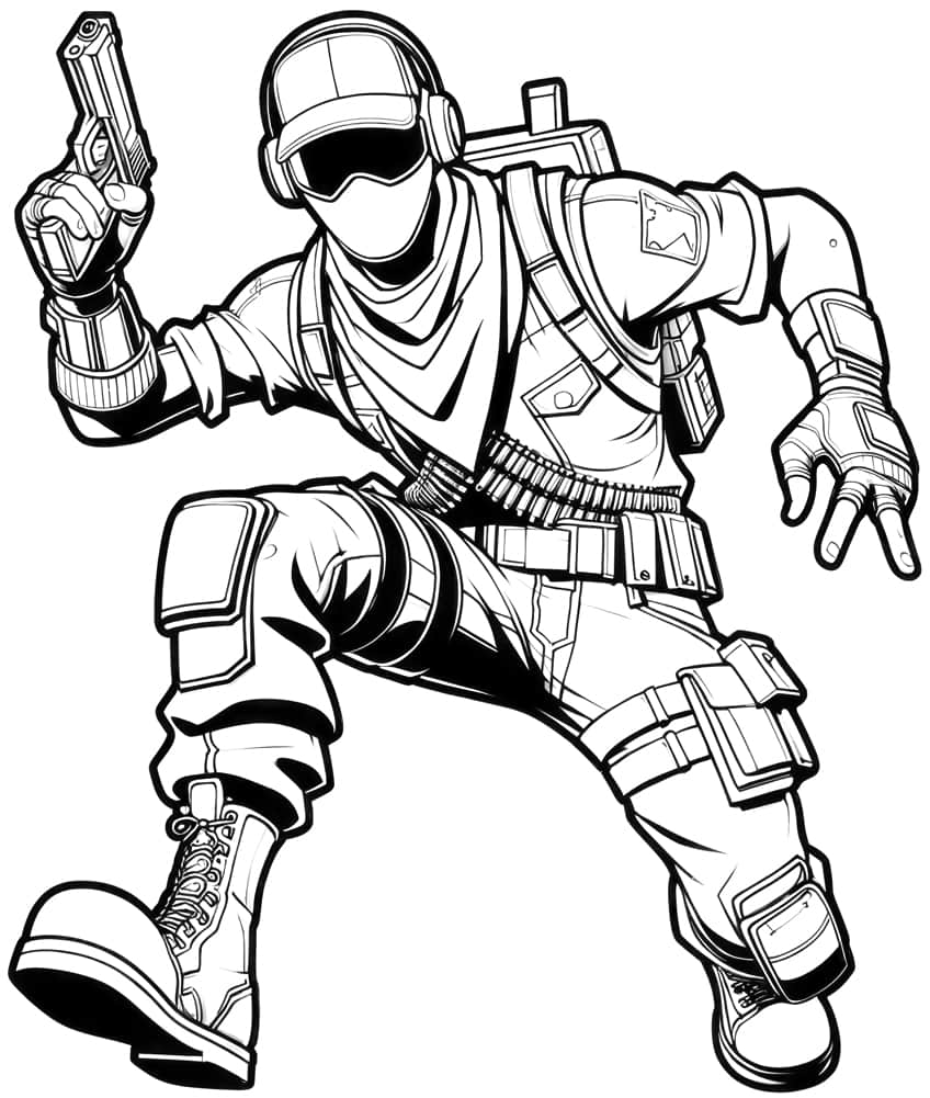 fortnite coloring page 42