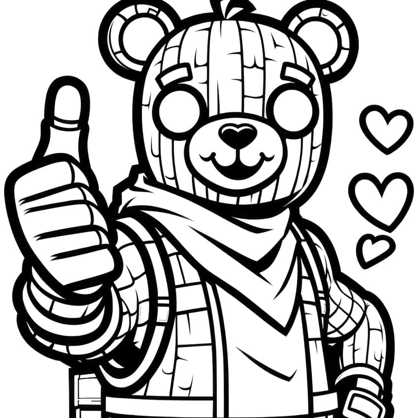 fortnite coloring page 43