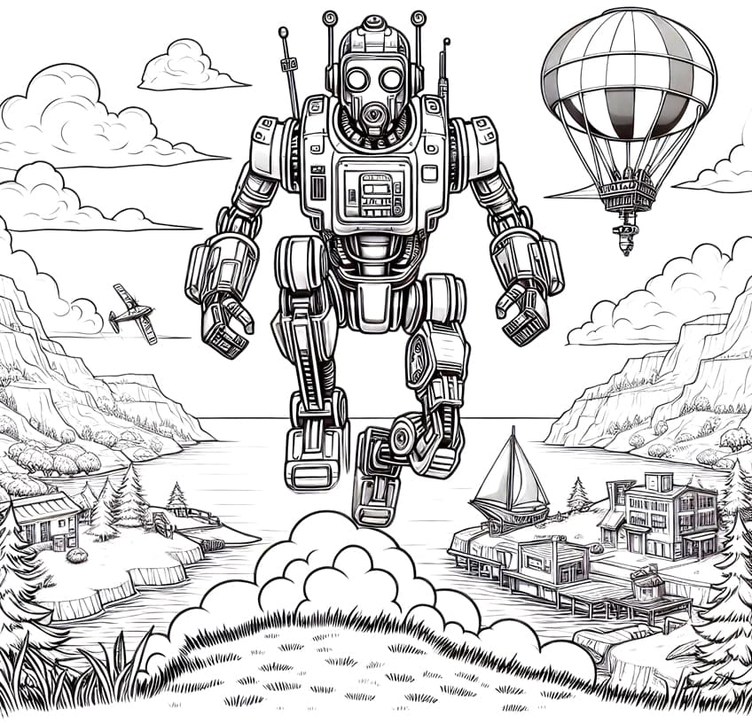 fortnite coloring page 48