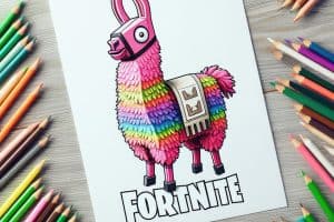 Fortnite Coloring Pages - 48 Action-Packed Coloring Sheets
