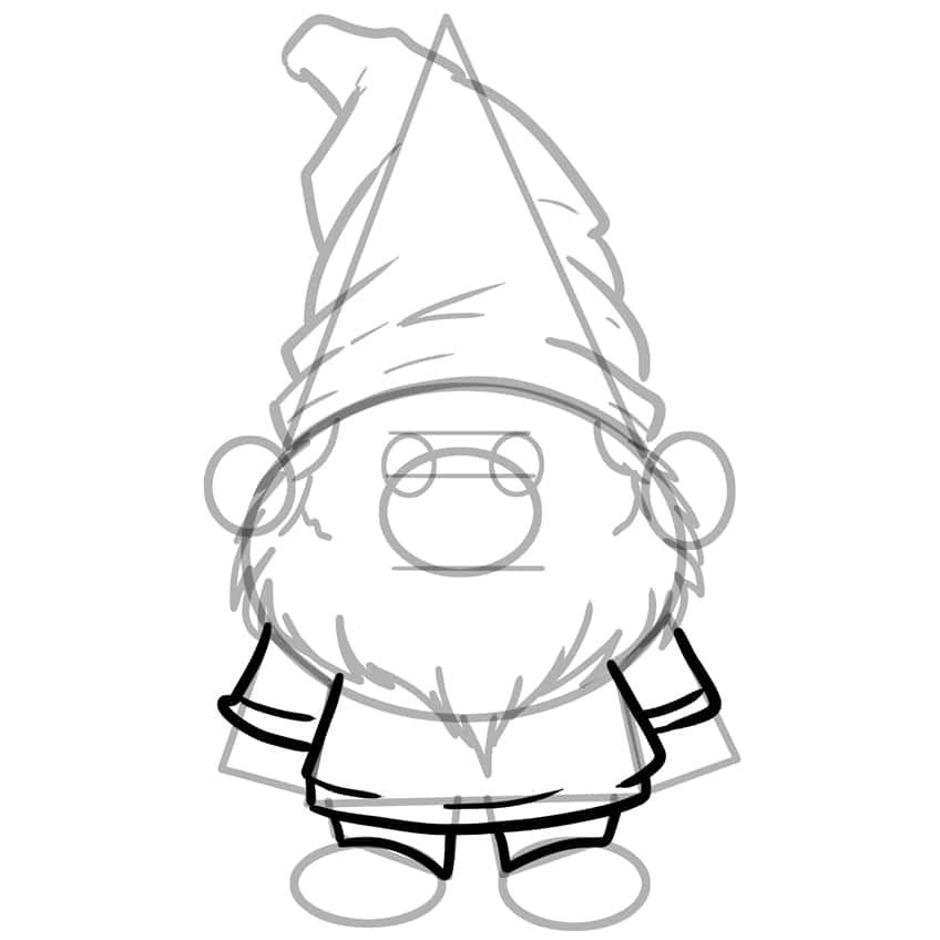 gnome drawing 09