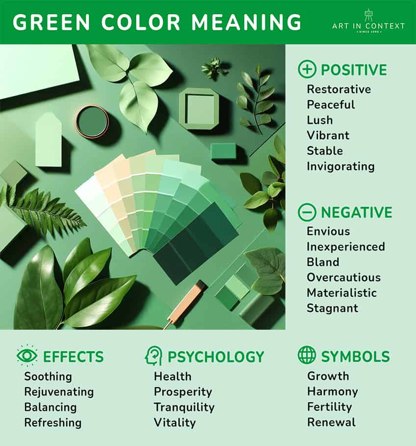 Green Color Meaning Personality Psychology