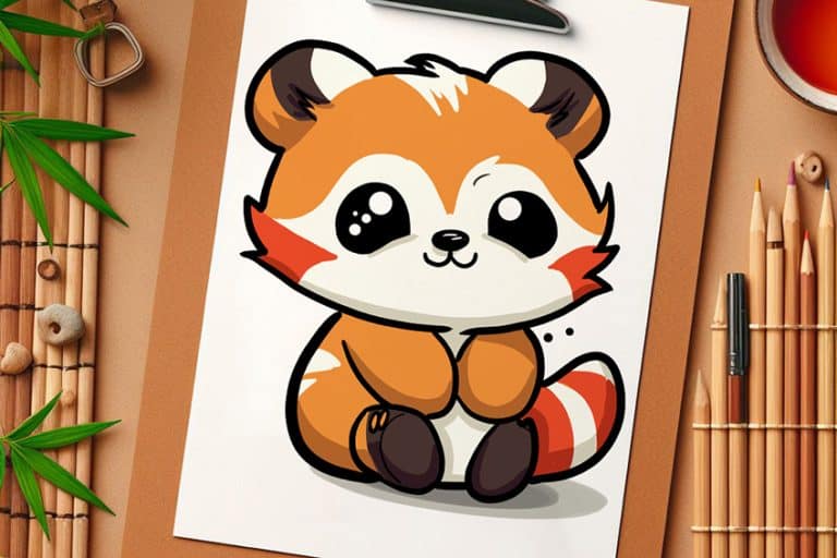 How to Draw a Red Panda – Furry Friends on Paper