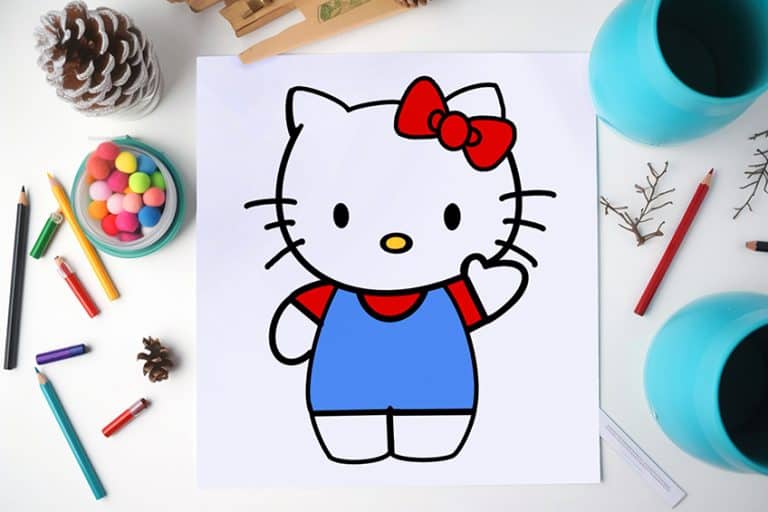 How to Draw Hello Kitty – A Fun and Easy Drawing Tutorial