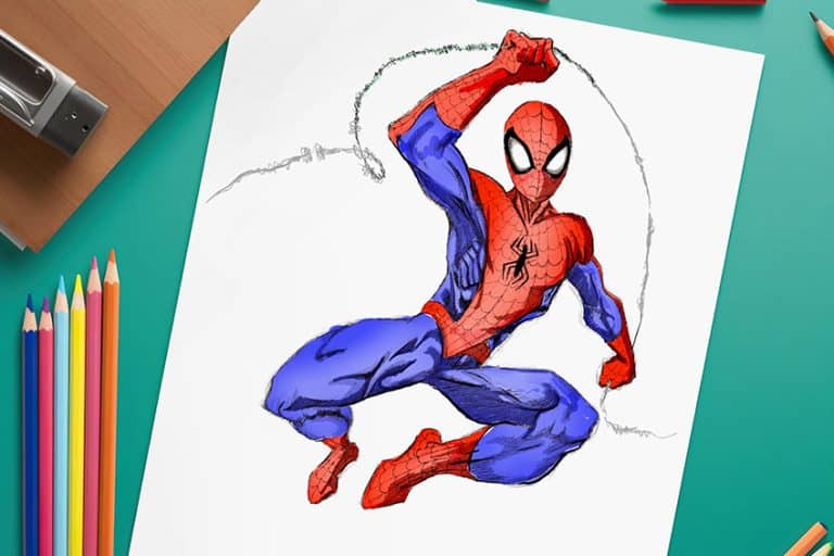 How to Draw Spider-Man – Drawing Your Favourite Comic