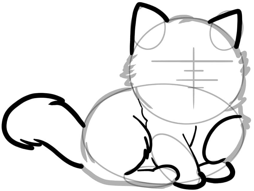 kitten drawing 06