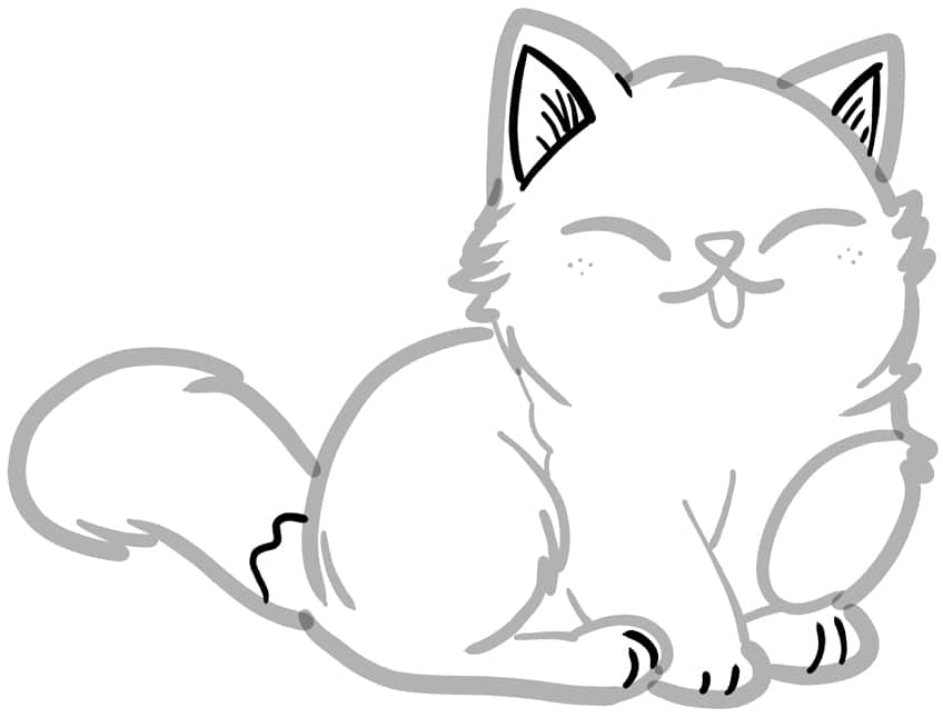 kitten drawing 08