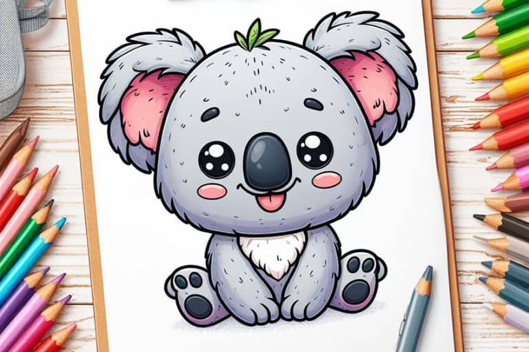 Koala Coloring Pages – 35 Cute Sheets to Color