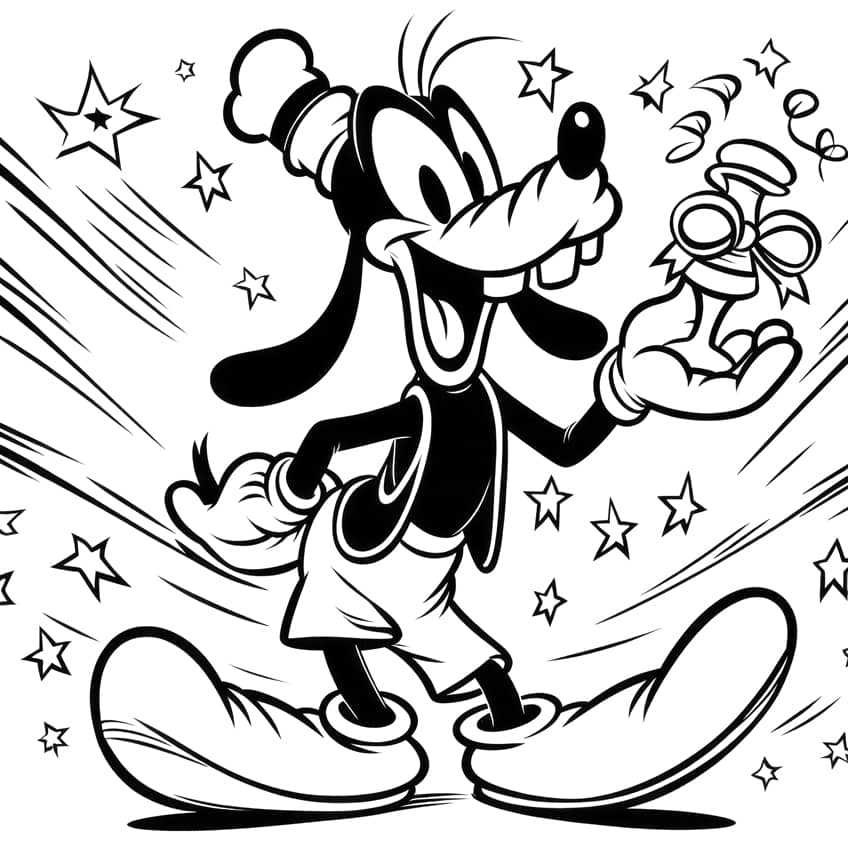 mickey mouse coloring page 05