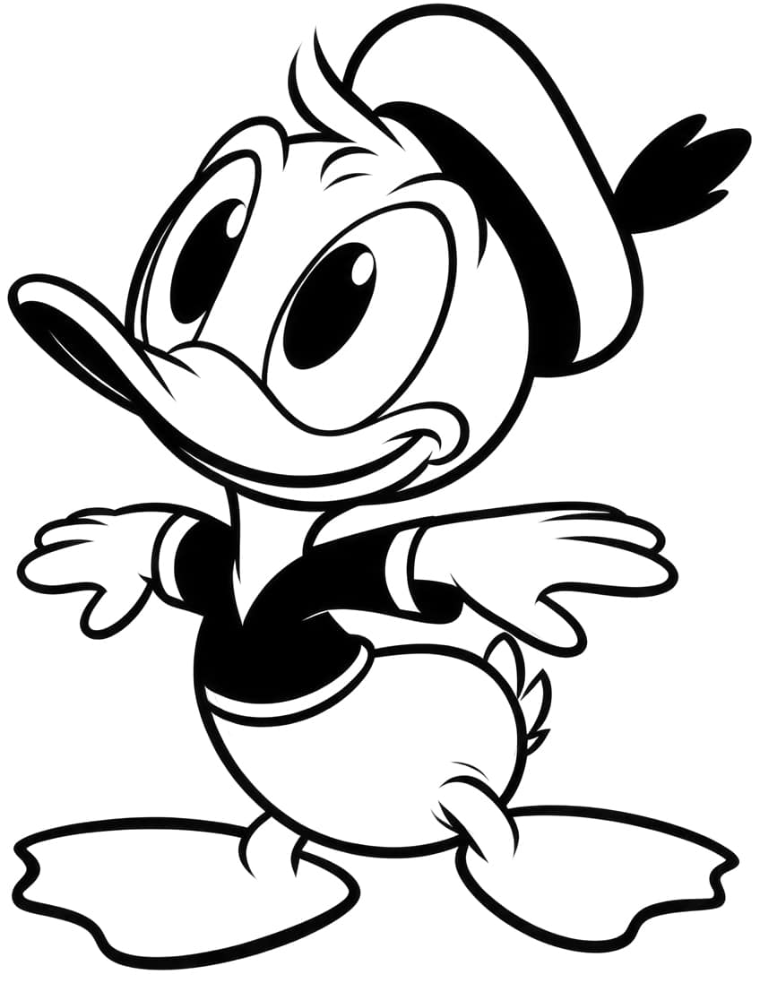 mickey mouse coloring page 08