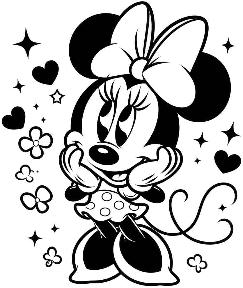 mickey mouse coloring page 17