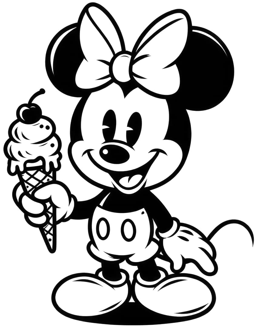 mickey mouse coloring page 33