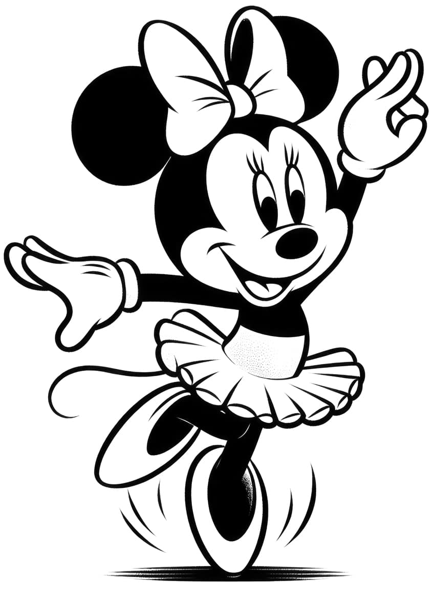 mickey mouse coloring page 35