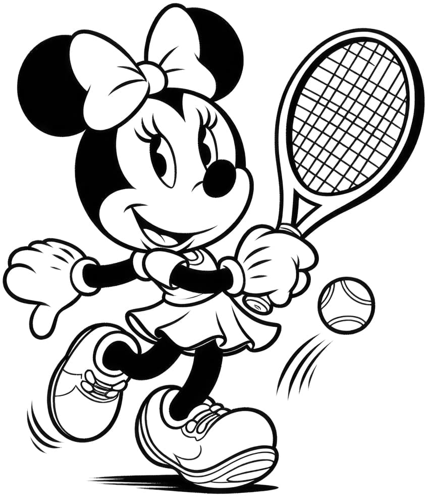 mickey mouse coloring page 41