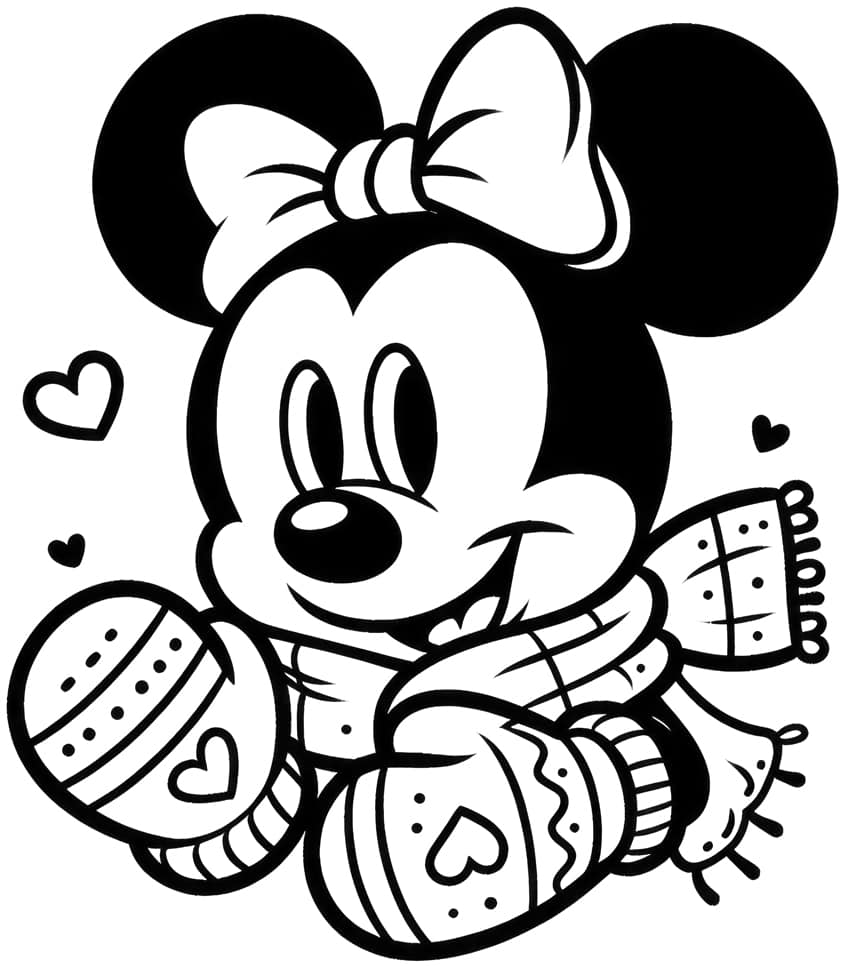 mickey mouse coloring page 43