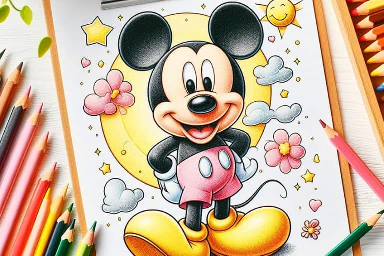 Mickey Mouse Coloring Pages – 47 Coloring Sheets for Fans