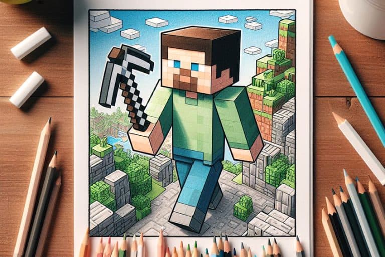 Minecraft Coloring Pages – 51 Exciting Coloring Sheets